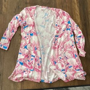 Flamingo LuLaRoe Caroline Cardigan